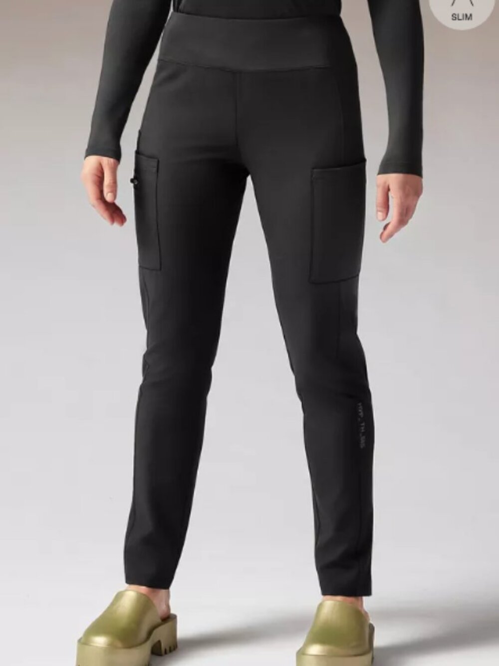 NWT! Hypothesis Dynama Women’s Yoga Waist Scrub Pant- Black, Large